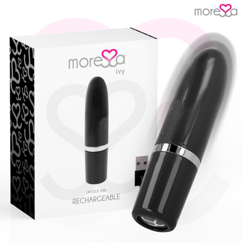 MORESSA - IVY VIBRADOR ESTIMULADOR DE VIAJE NEGRO