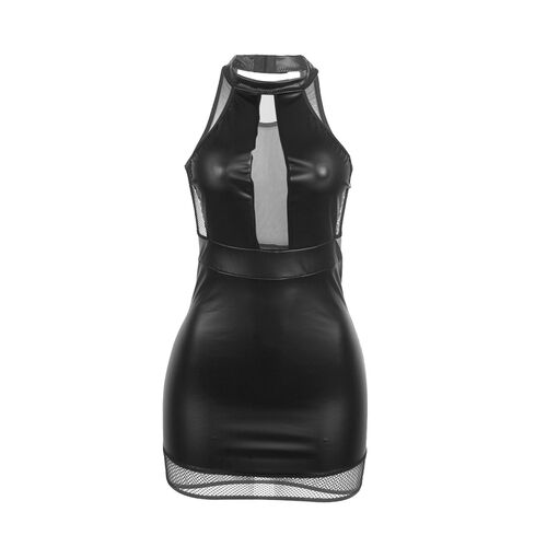 SUBBLIME - 955472 ABITO CON SCOLLO AL CENTRO E TRASPARENZE NERO S/M