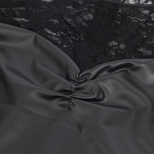 SUBBLIME - 955595 ABITO MANICA LUNGA CON PIZZO NERO S/M