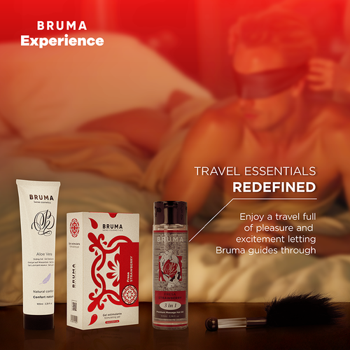 BRUMA XPERIENCE - KIT DE TENTACIÓN DE DULCE AMERICANA CON POTENCIADOR DEL ORGASMO