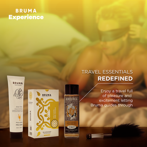 BRUMA XPERIENCE - PACK TENTACIÓN DE PIÑA COLADA DULCE CON POTENCIADOR DEL ORGASMO