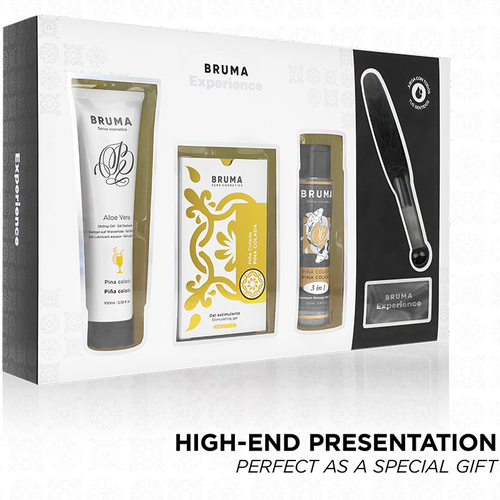 BRUMA XPERIENCE - PACK TENTACIÓN DE PIÑA COLADA DULCE CON POTENCIADOR DEL ORGASMO