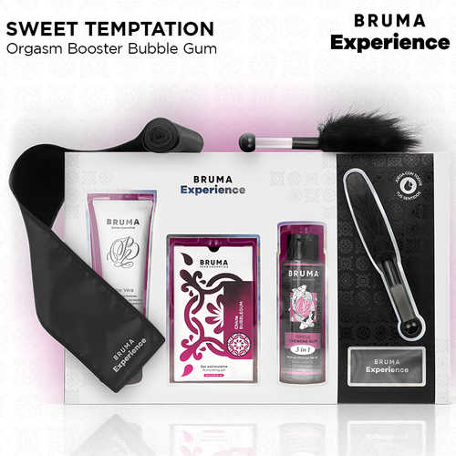 BRUMA XPERIENCE - KIT TENTACIÓN DE GOMA DULCE CON POTENCIADOR DEL ORGASMO