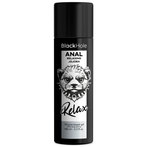BLACK HOLE - RELAJANTE ANAL JOJOBA RELAX BASE DE SILICONA 100 ML