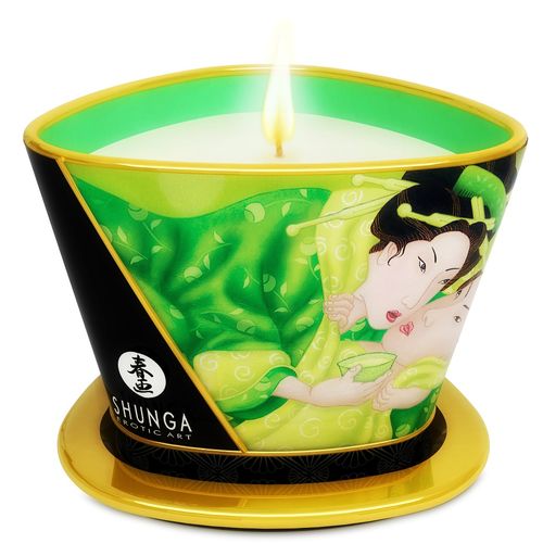 SHUNGA - MINI CARESS BY CANDELIGHT VELA DE MASAJE AFRODISÍACA ROSAS 170 ML