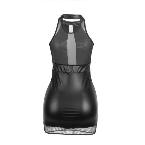 SUBBLIME - 955472 ABITO CON SCOLLO AL CENTRO E TRASPARENZE NERO S/M